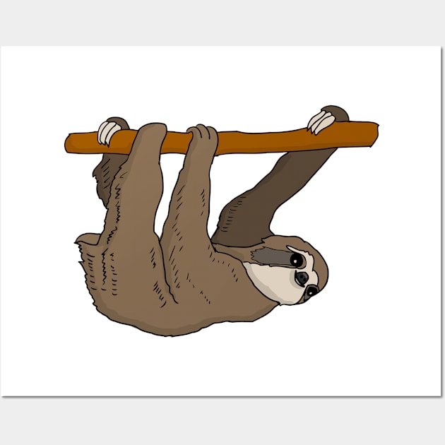 Sloth Wall Art by scdesigns